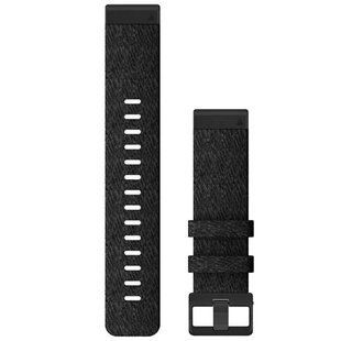 Ремінець QuickFit 22mm Watch Bands Heathered black nylon 010-12863-07 010-12863-07 фото