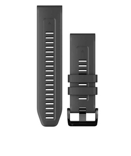 Ремінець QuickFit 26mm Graphite silicone band 010-13117-01 010-13117-01 фото