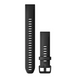 Ремінець AccFenix 6s 20mm QuickFit Long StrapBlack Silicone Bands for Smart watches 010-12942-00 010-12942-00 фото 1