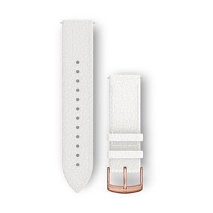 Ремешок Garmin Quick Release 20mm Italian White Leather one-size Leather Band 010-12691-0B 010-12691-0B фото
