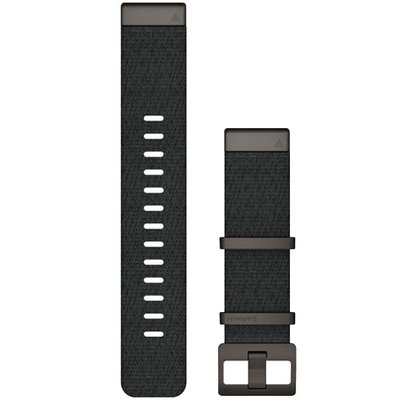 Ремінець QuickFit 22mm Watch Bands Jacquard-weave nylon strap Heathered black 010-12738-03 010-12738-03 фото