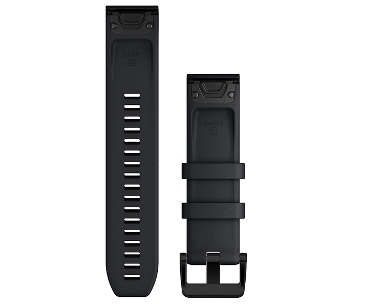 Ремінець силіконовий Garmin QuickFit 22 мм Black 010-12901-00 010-12901-00 фото